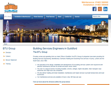 Tablet Screenshot of btu-group.com